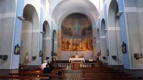 Eglise de l'Immaculée Conception à Ile Rousse en Corse