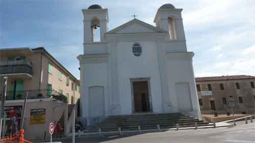 L'église de la Miséricorde à l'Ile Rousse en Haute Corse