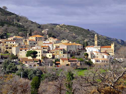 Photos du village de Lavatoggio en Corse 