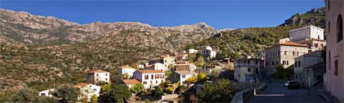 Panorama du village de Urtaca 