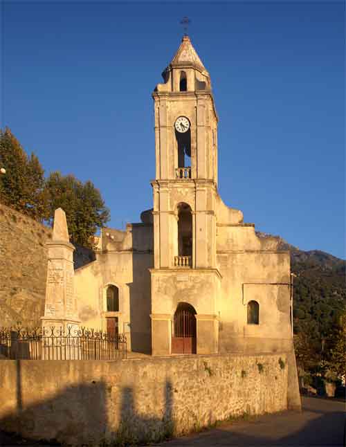 L'église paroissiale Saint Roch de Pietralba